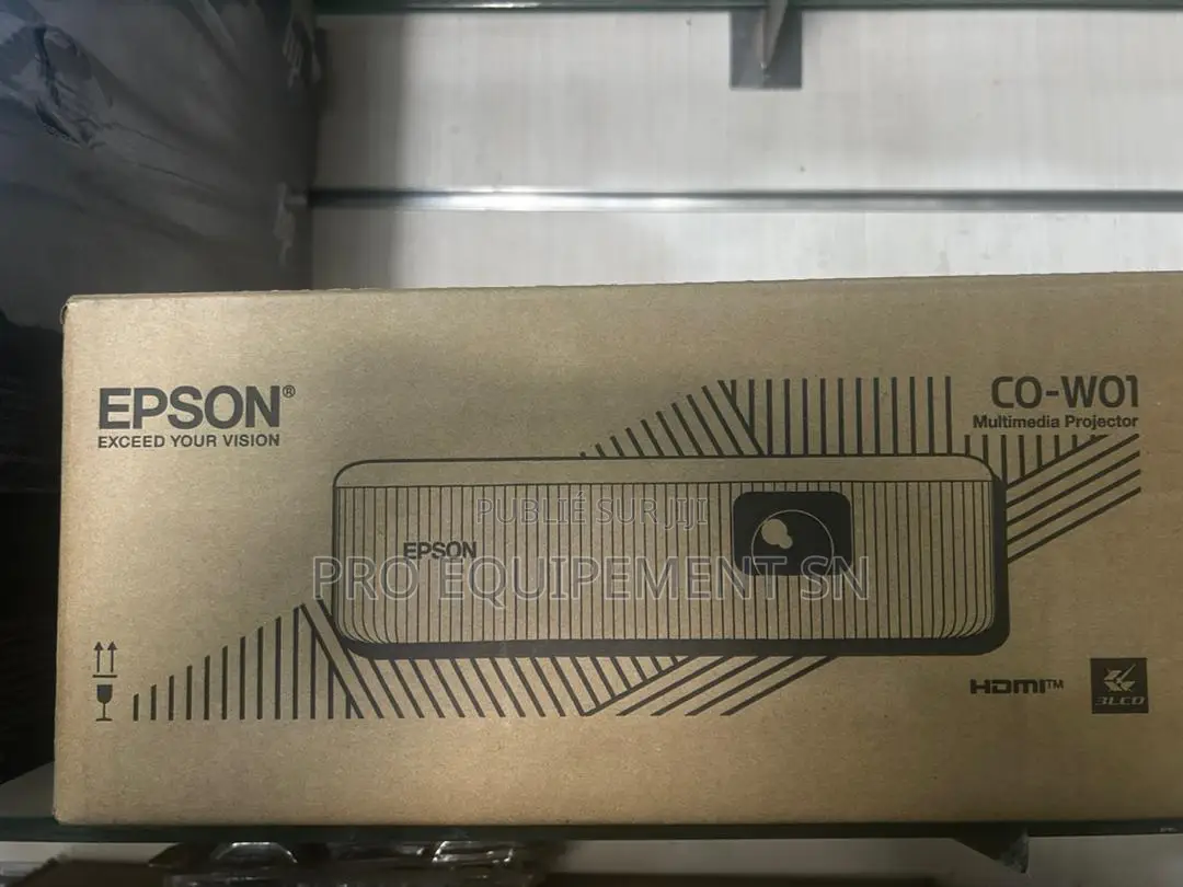 Vidéoprojecteur Epson Co-W01 — Pour Des Projections De Qualité