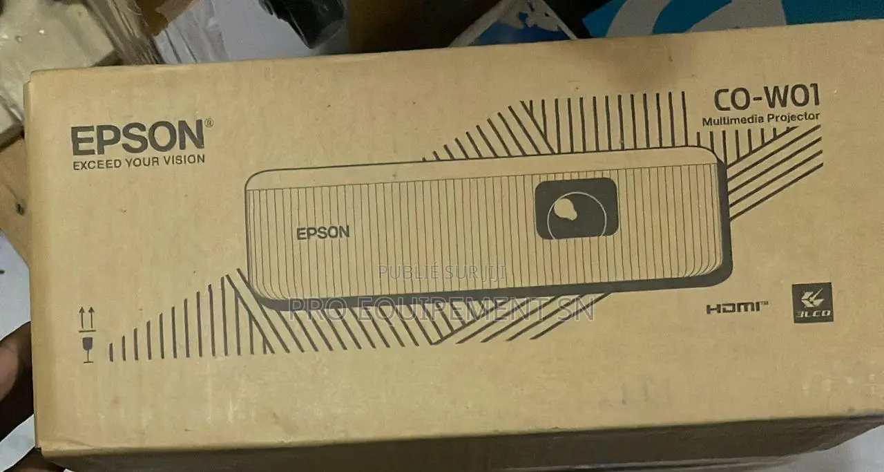 Vidéoprojecteur Epson Co-W01 — Pour Des Projections De Qualité