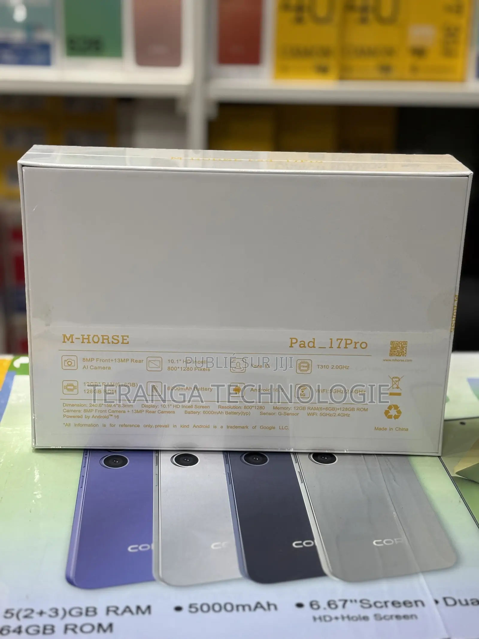 Nouveau Atouch 17Pro Max 128 GB Noir