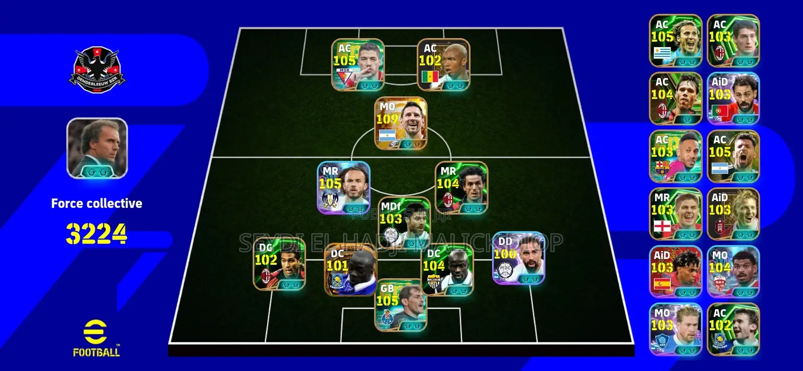 Compte Efootball