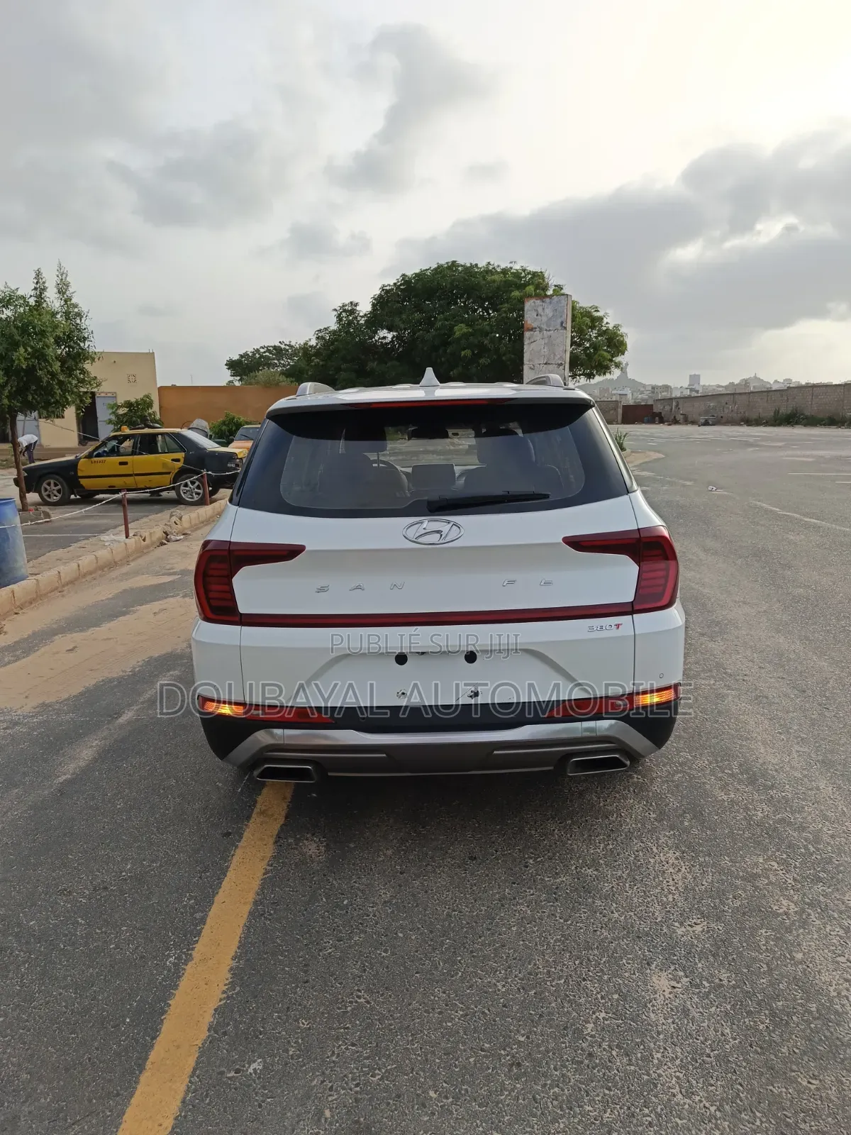 Hyundai Santa Fe 2019 Blanc