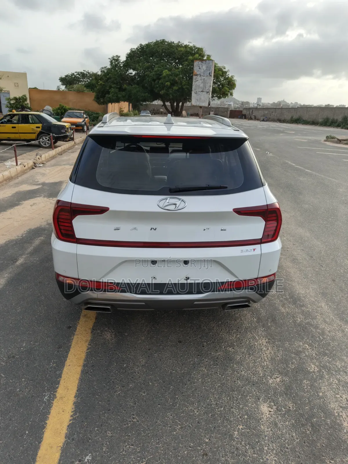 Hyundai Santa Fe 2019 Blanc