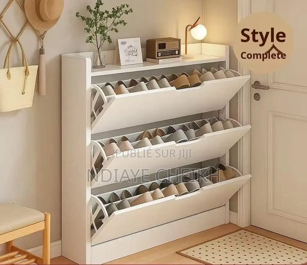 Range Chaussures en Bois
