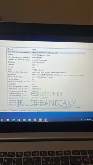 Nouveau Lenovo IdeaPad 330 4GB Intel Celeron HDD 500GB