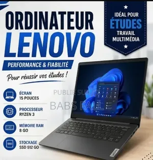 Ordinateur portable Lenovo V15 G4 8GB AMD Ryzen 3 SSD 512GB