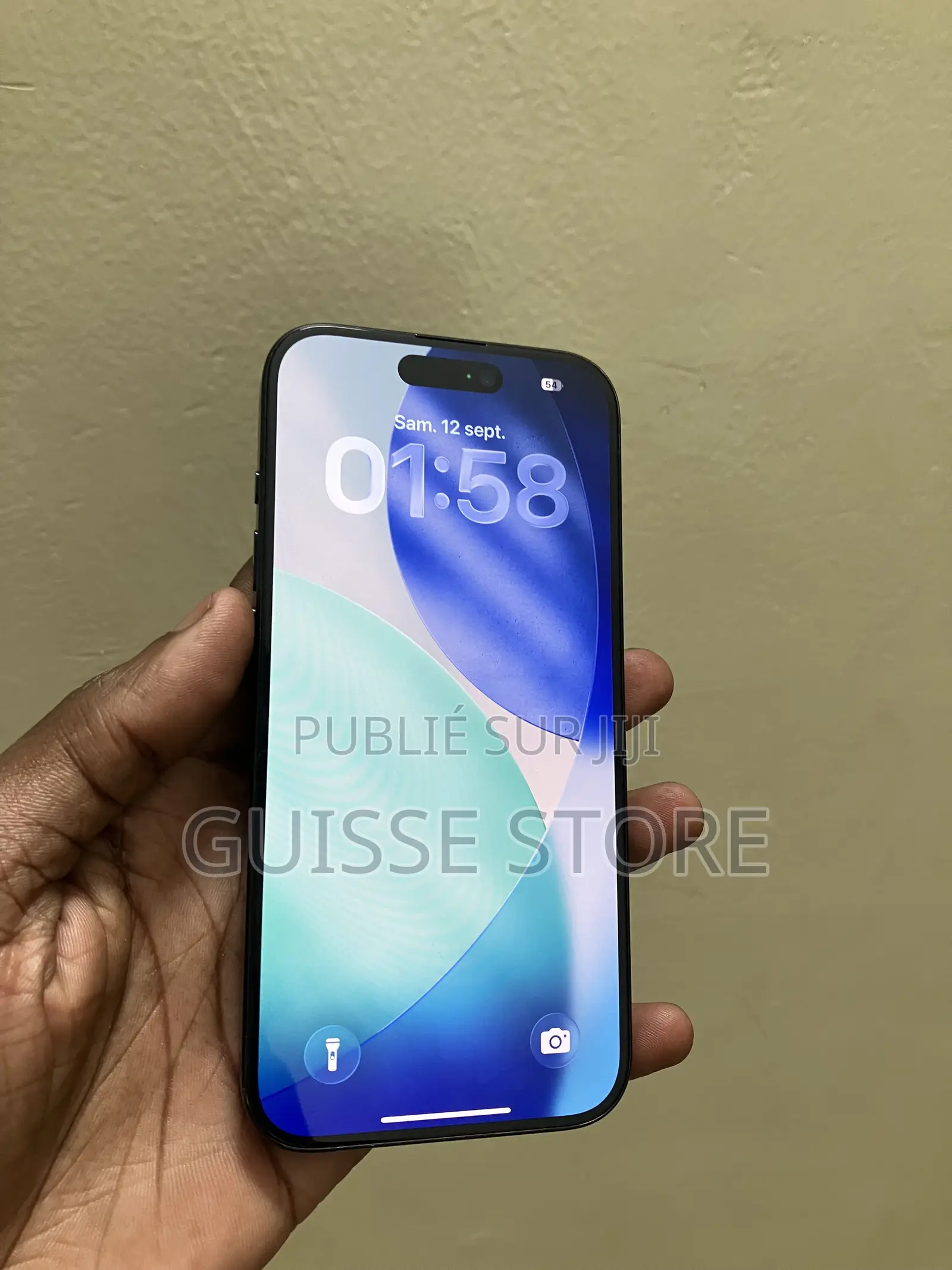 Pomme iPhone 15 Pro 256 GB Bleu