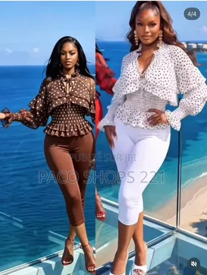 Magnificent Ensemble 2 Pièces À Pois – Ultra Tendance
