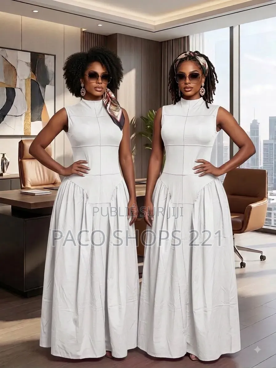 Magnifique Robe Longue Évasée