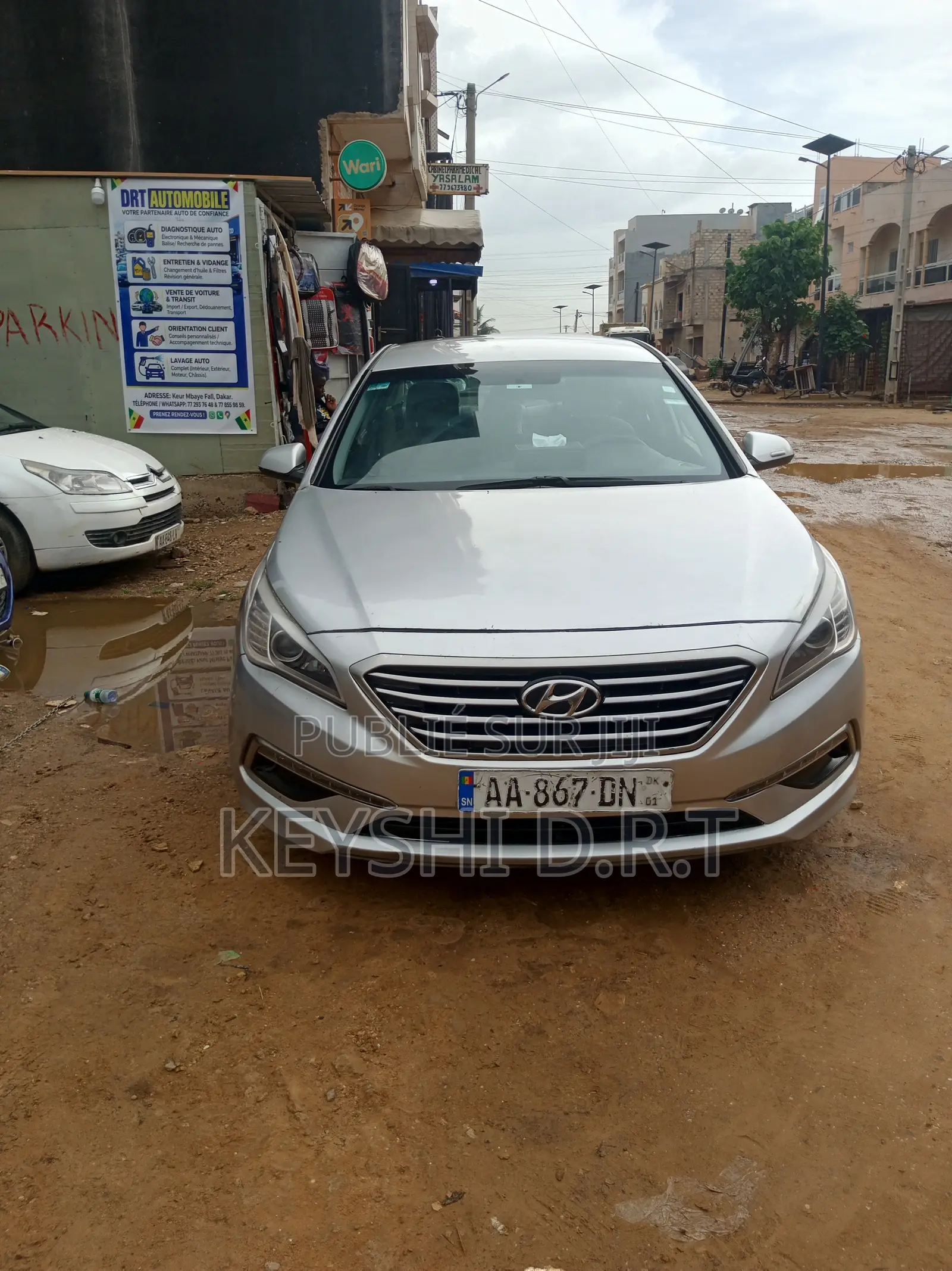 Hyundai Sonata Sport 2.0T 4dr Sedan (2.0L 4cyl Turbo 6A) 2015 Gris