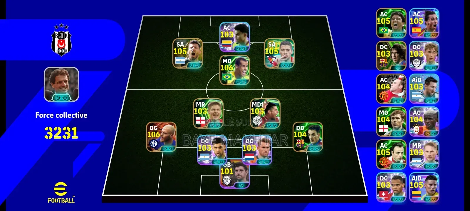 Vente De Compte Efootball