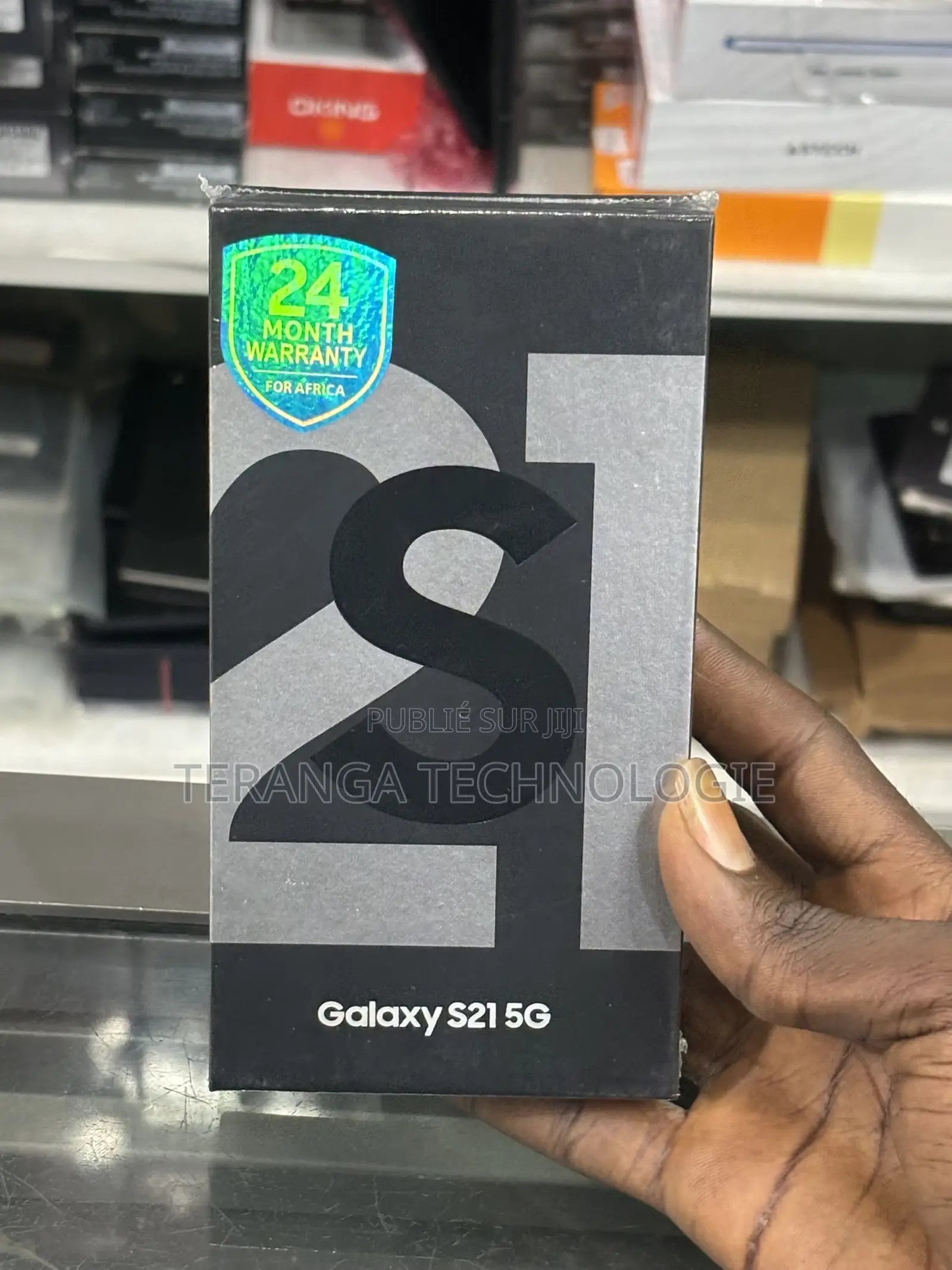 Nouveau Samsung Galaxy S21 5G 256 GB Noir