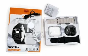 Pack SmartWatch Séries 11 + Écouteurs Bueltooth TWS Sans Fil.
