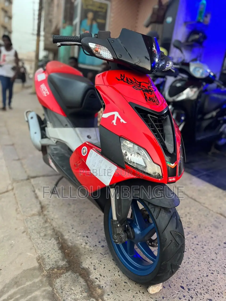 Aprilia SR 2024 Rouge