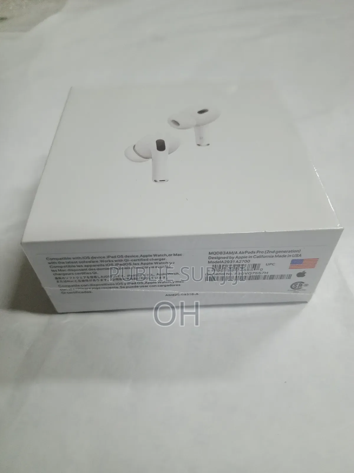 Air Pods Pro 2ème Génération – Sans Fil, Réduction De Bruit.