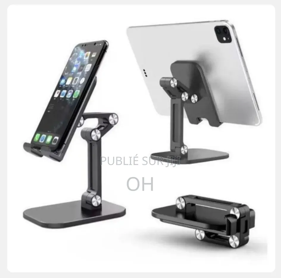 Support Téléphone Universel Pliable Et Réglable – Smartphone Tablette