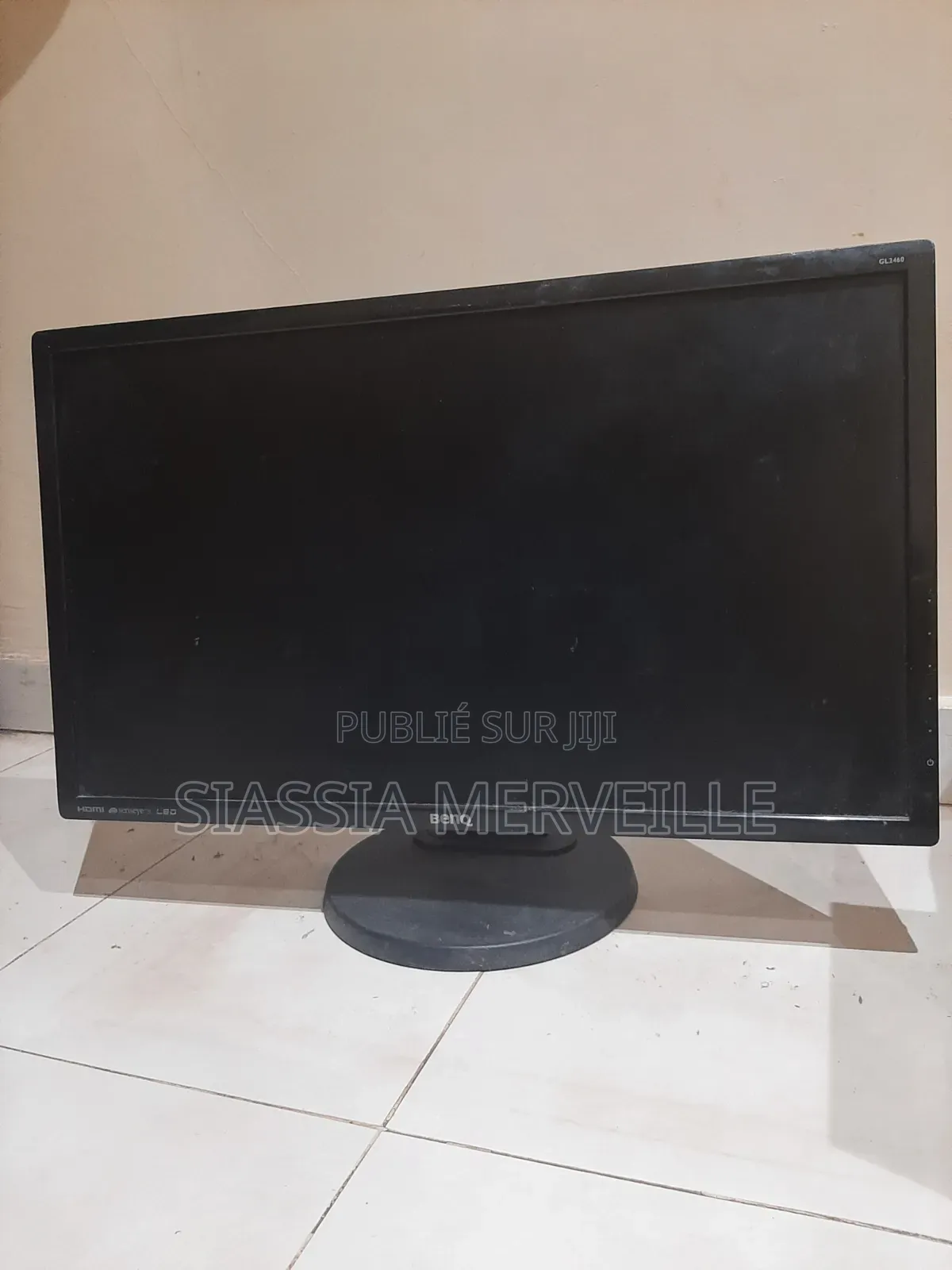 Écran PC BenQ 24" Full HD (GL2460HM) - Idéal Gaming Bureau