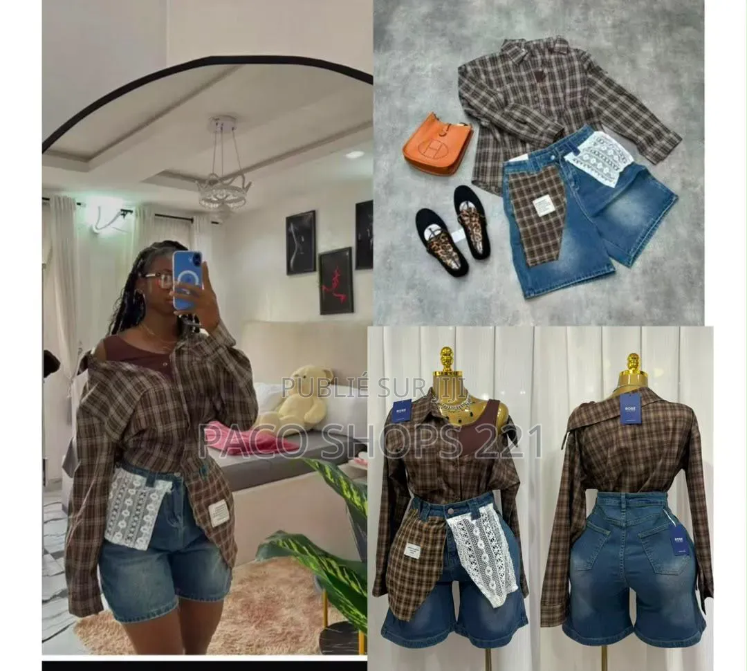 Chemise Short en Jean