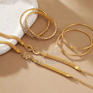 Ensemble 6bracelet Inoxydable You Raffiné Tek Si Rare Oh Machallah 