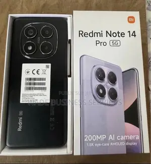 Nouveau Xiaomi Redmi Note 14 Pro 5G 256 GB Noir
