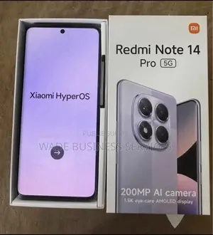Nouveau Xiaomi Redmi Note 14 Pro 5G 256 GB Noir
