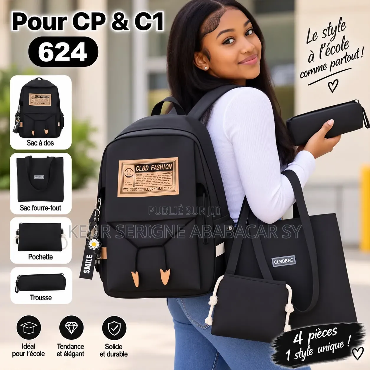 Sac À Dos 4 Pièces