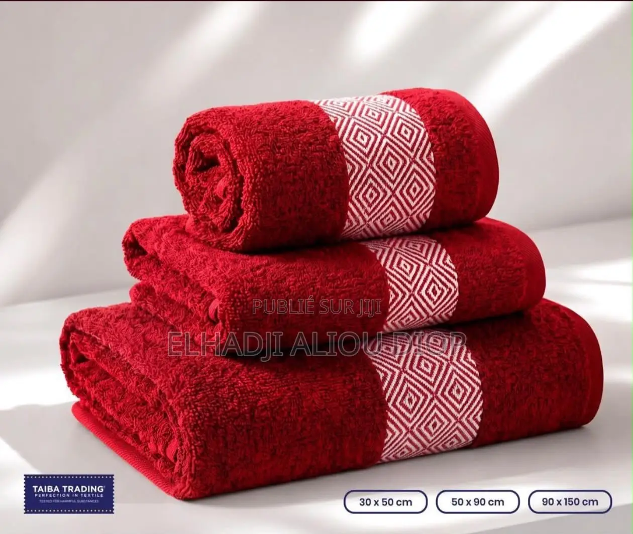 Ensemble De Serviettes 3 Pièces – À Vendre