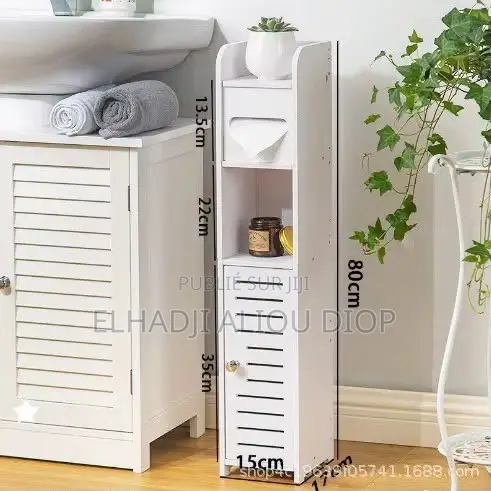 Meuble De Rangement Étroit Pour Salle De Bain – À Vendre