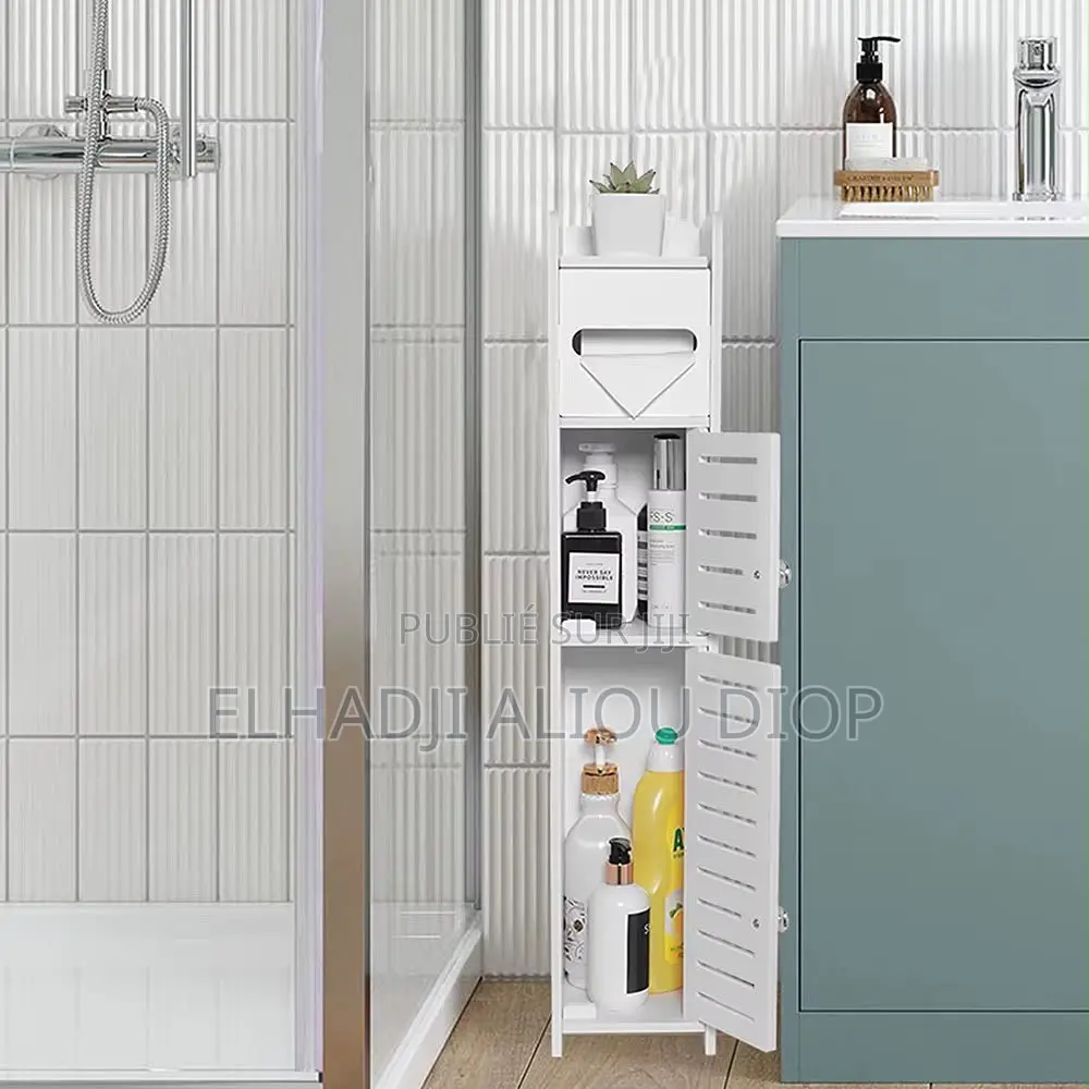Meuble De Rangement Étroit Pour Salle De Bain – À Vendre
