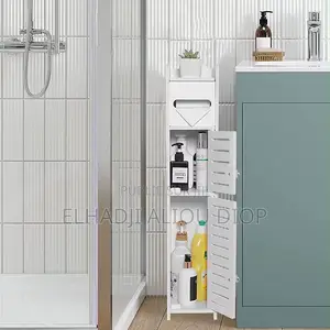 Meuble De Rangement Étroit Pour Salle De Bain – À Vendre