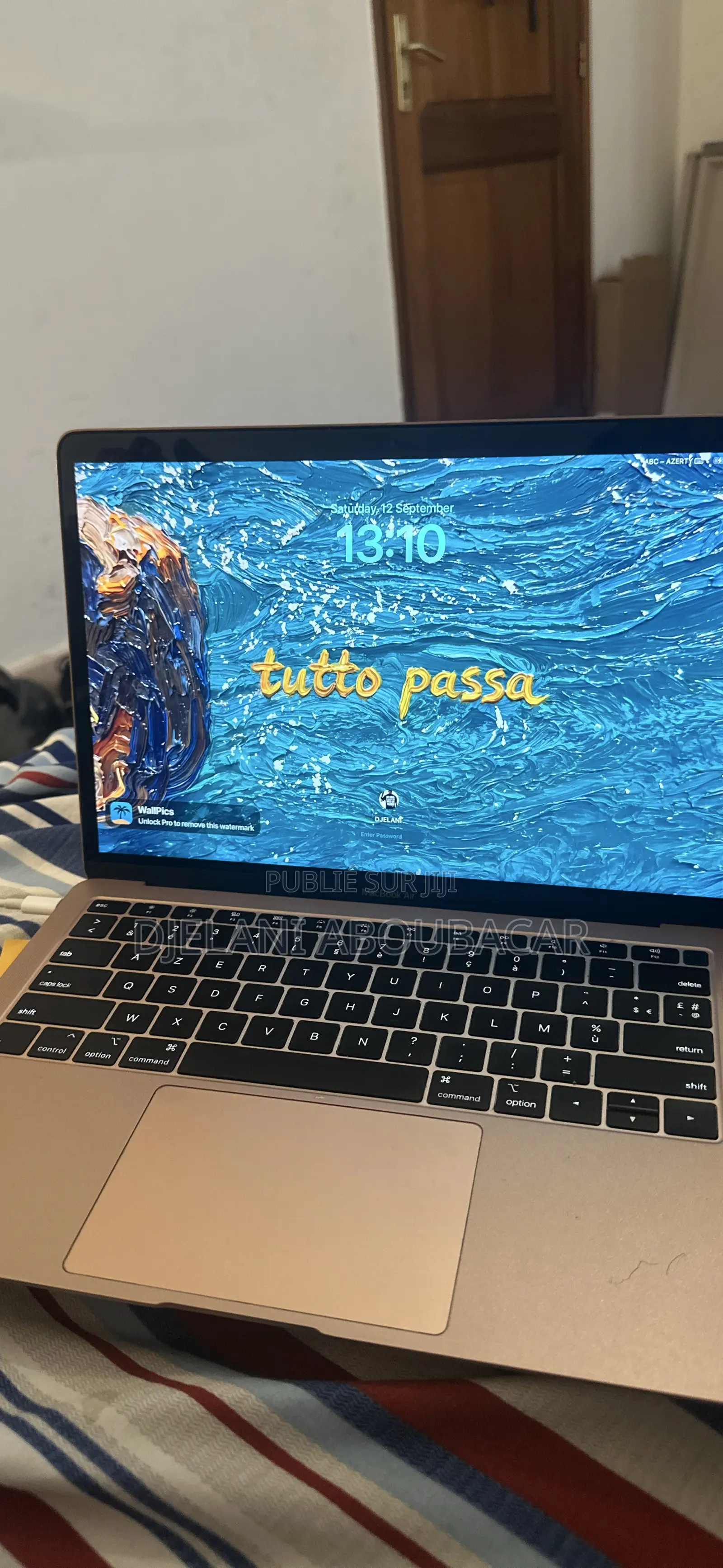 Ordinateur portable Pomme MacBook Air 2019 8GB Intel Core i5 SSD 256GB