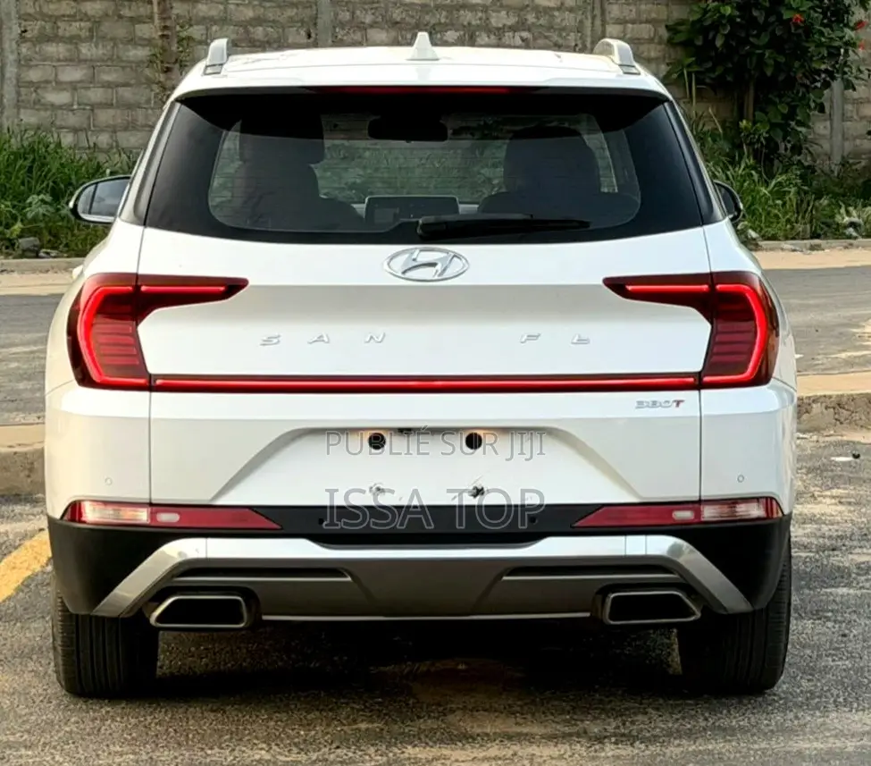 Hyundai Santa Fe 2019 Blanc