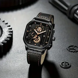 Montre Décontracté Poegadar Pour Homme