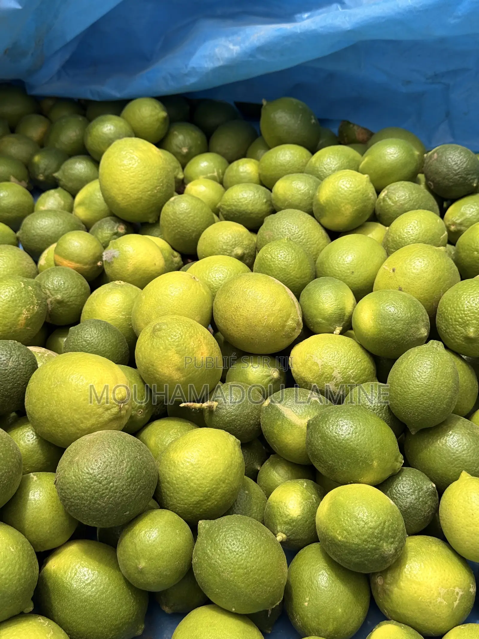 Citron Lime De Tahiti Et Volcan
