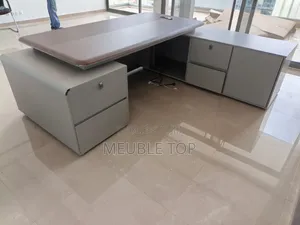 Ensemble De Table De Bureau Vip + Rangement 5 Portes