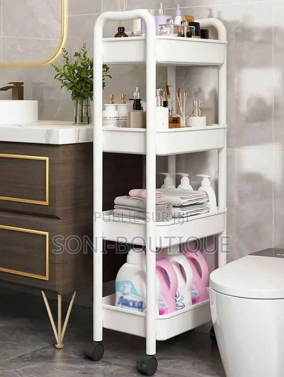 Étagère De Salle De Bain