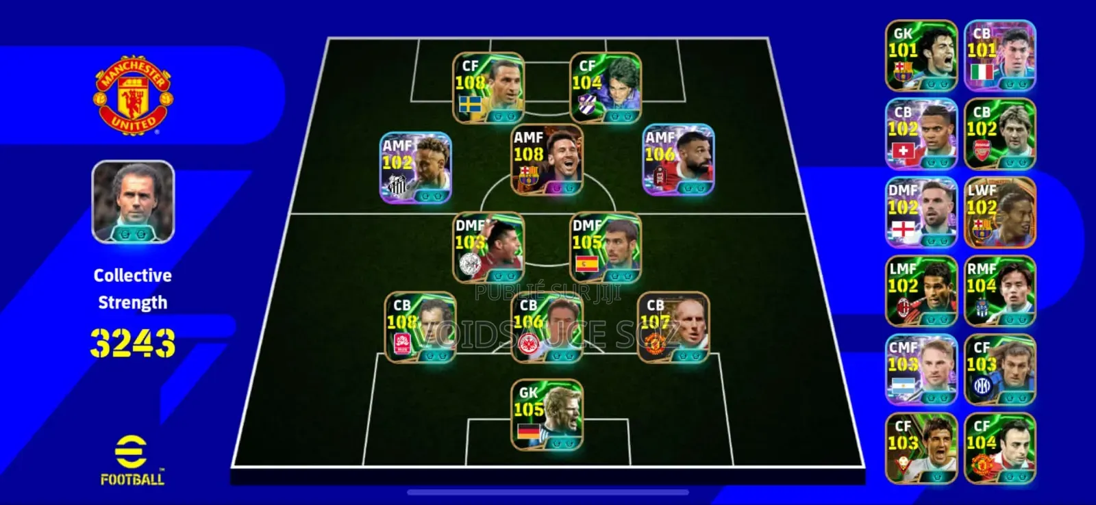 Compte Efootball