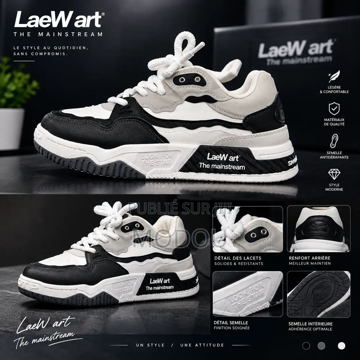 Baskets Homme Style Streetwear / Skate - Neuves