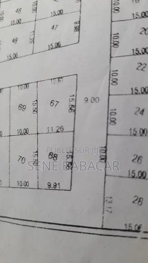 Terrain Titre Foncier Sangalkam