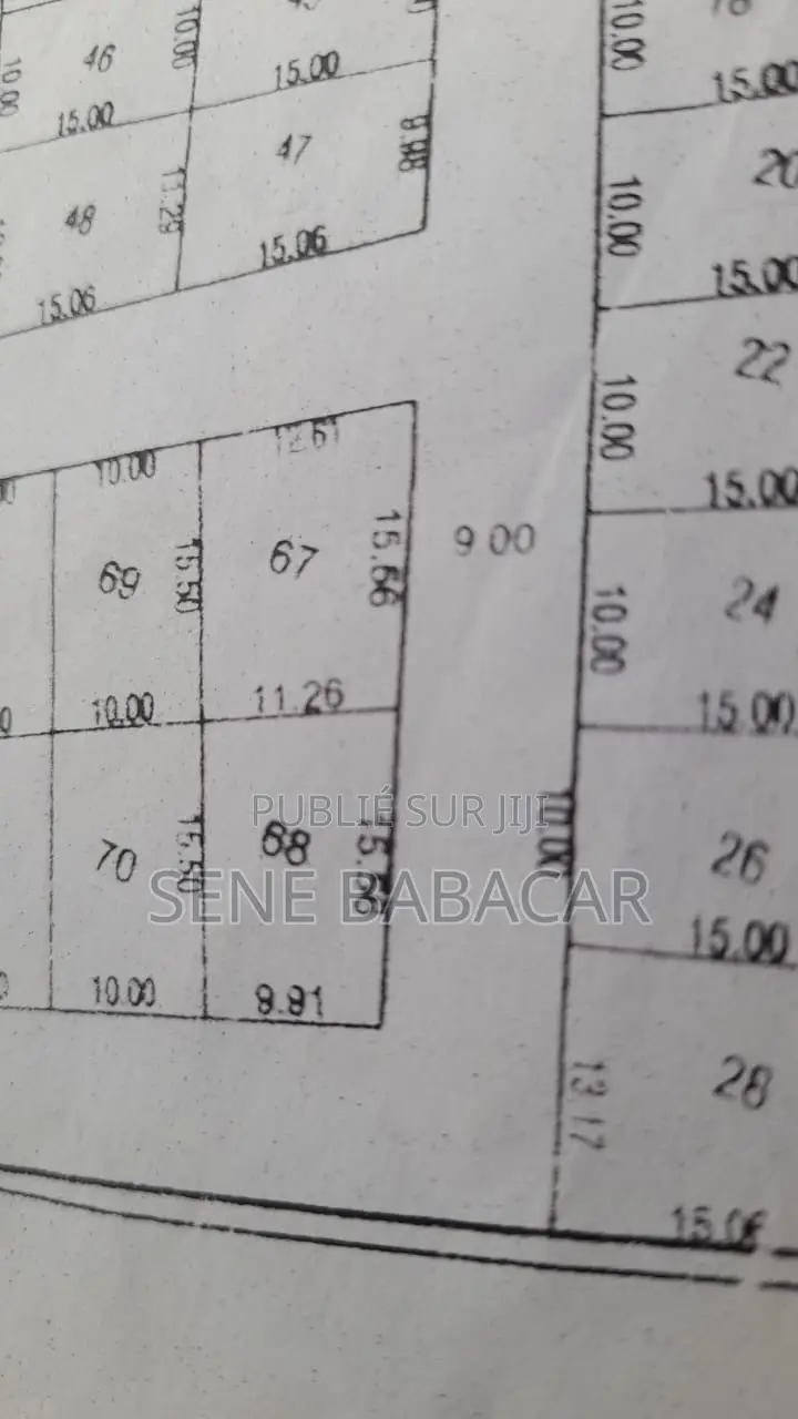 Terrain Titre Foncier Sangalkam