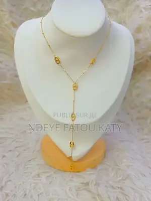 Collier Lariat Maillons Ovales Deukeu
