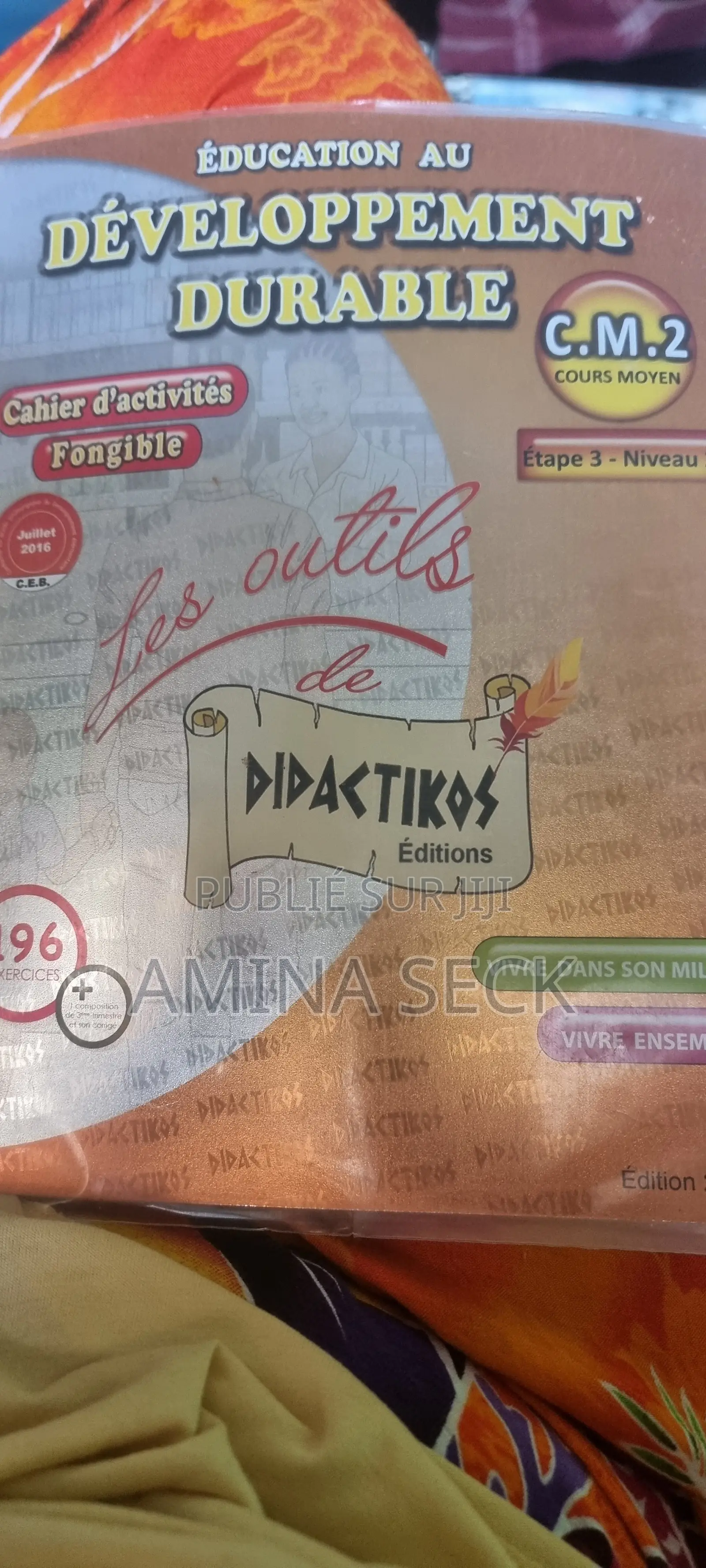 Livres Didactikos Mathematics CM2