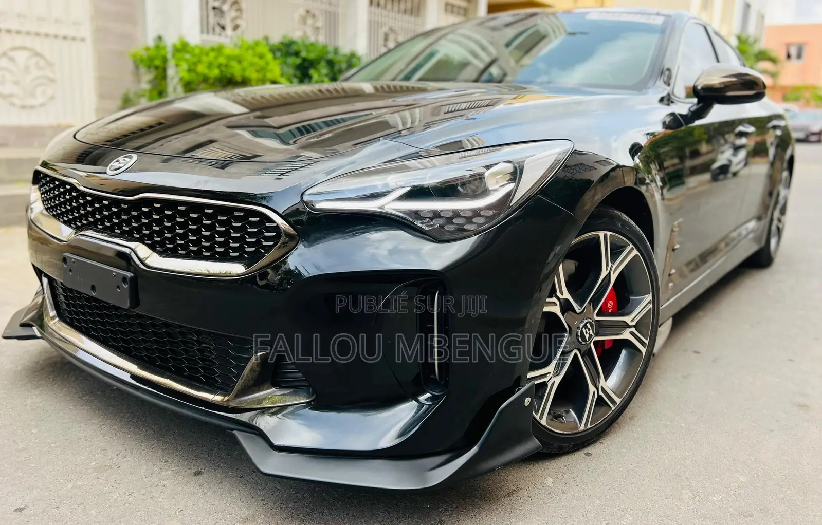 Kia Stinger 2018 Noir