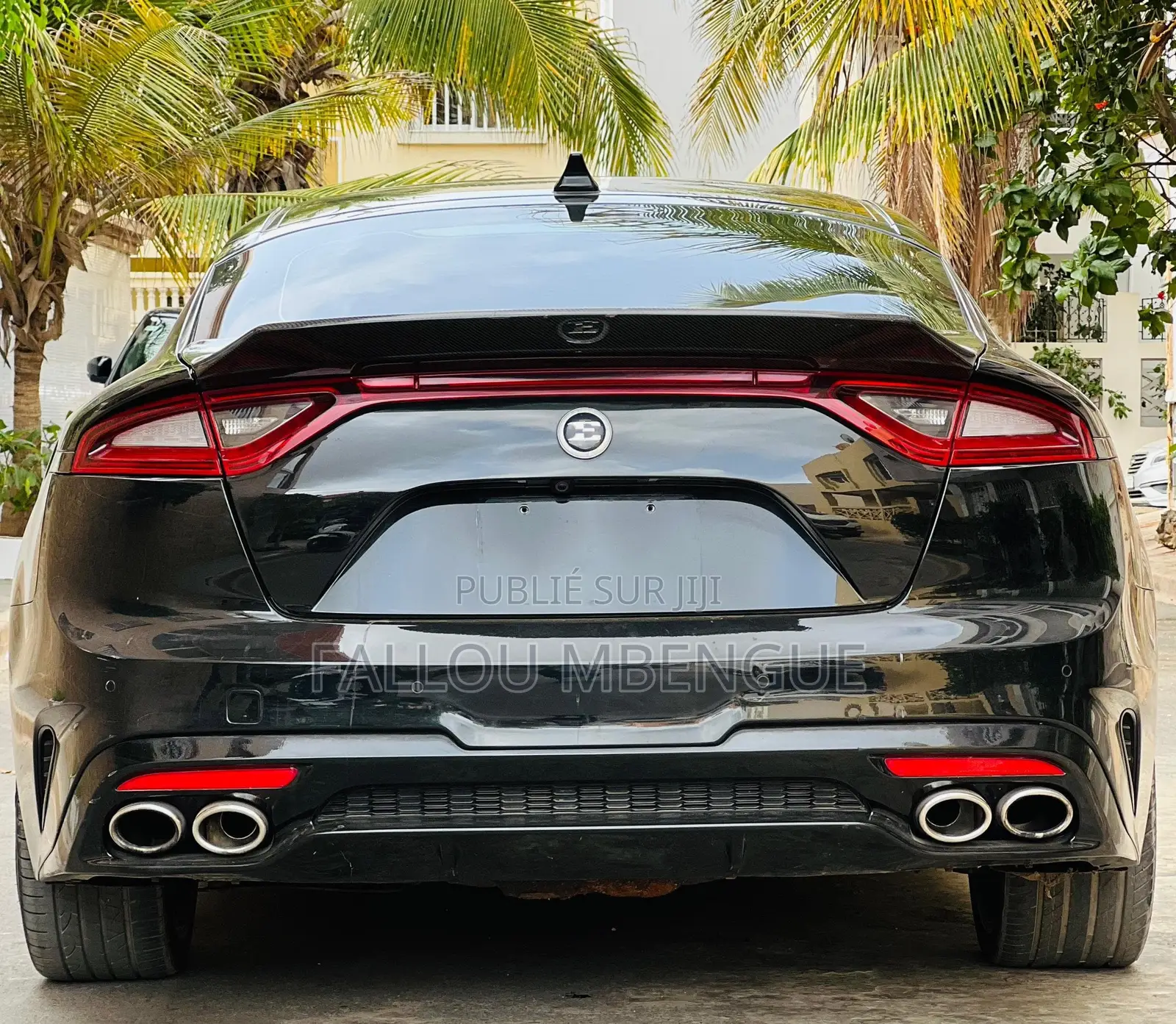 Kia Stinger 2018 Noir