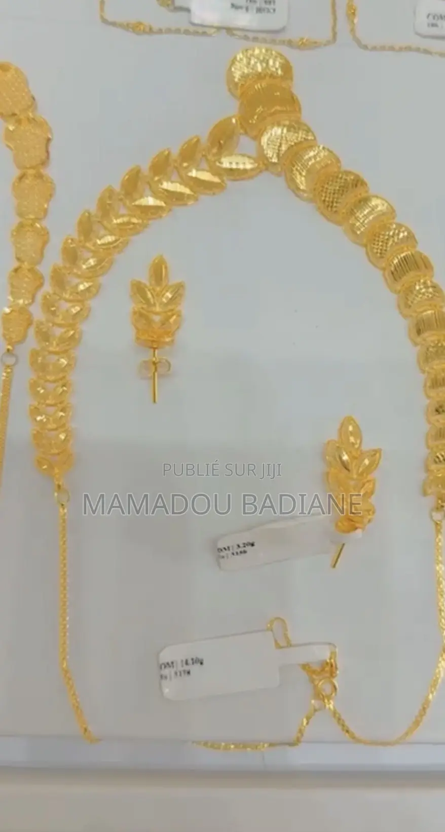 Parié en or 18 Kara Importé