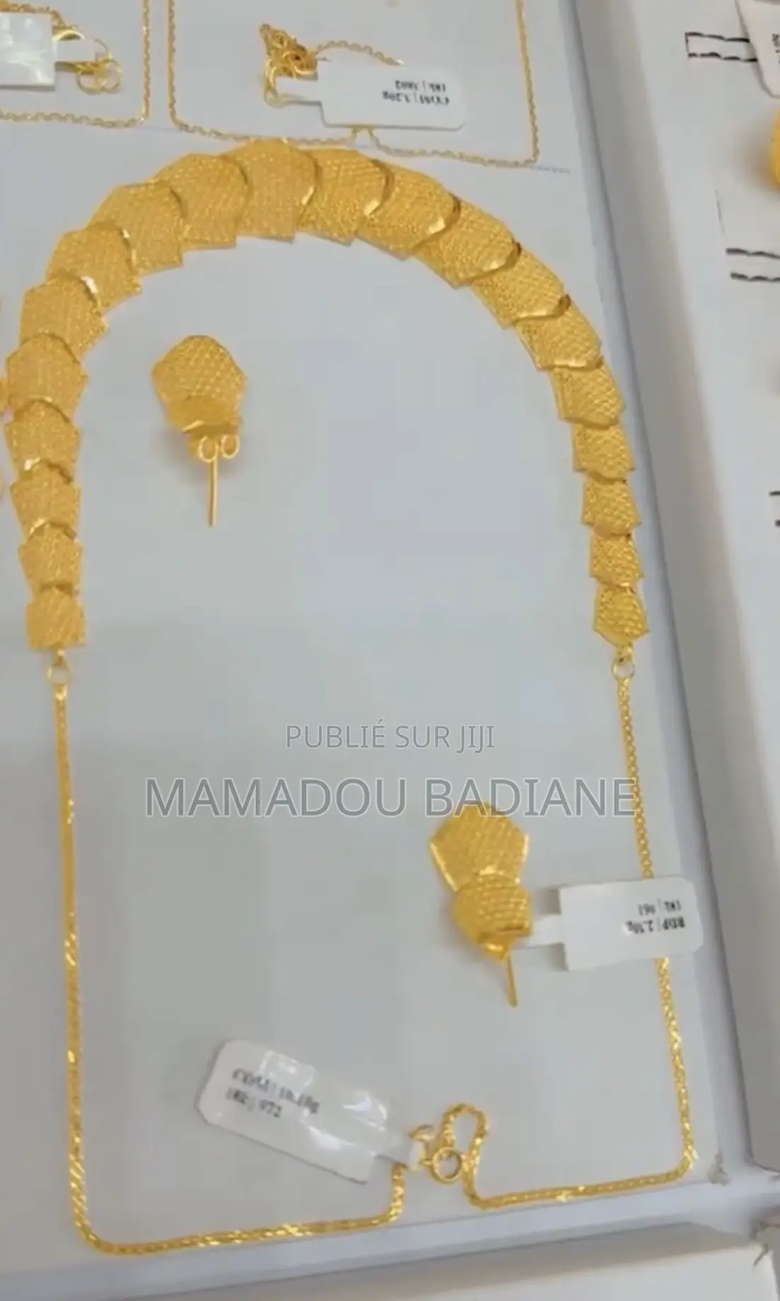 Parié en or 18 Kara Importé