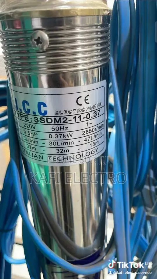 Pompe Immergée Électrique Solaire AC DC