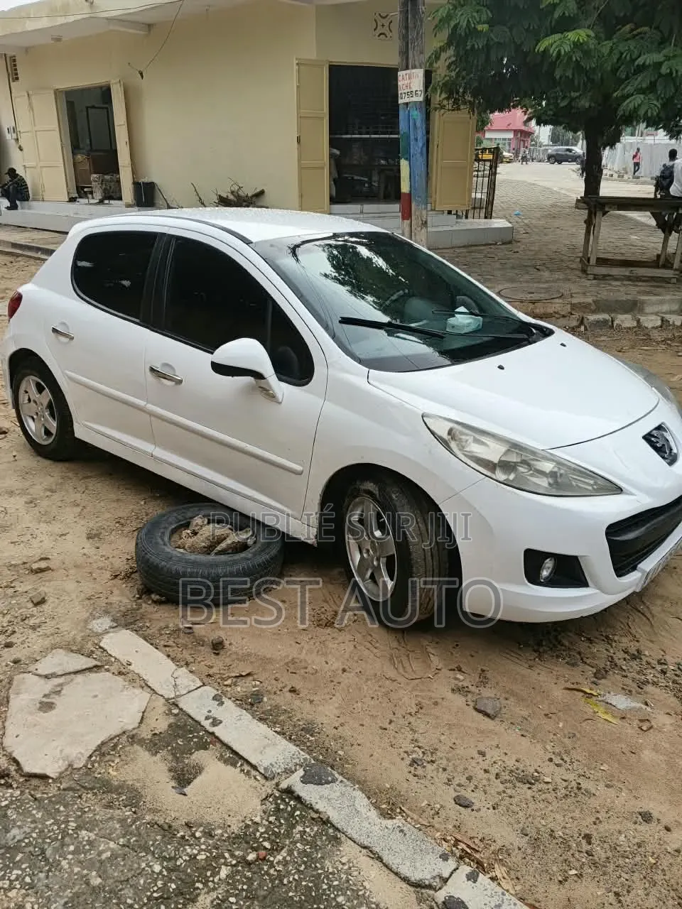 Peugeot 207 2008 Blanc
