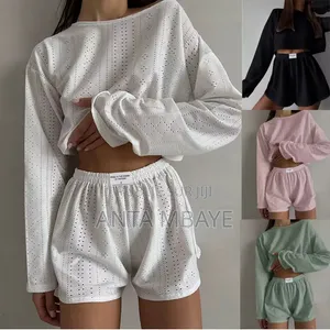 Pijama Short Et Manche Longue