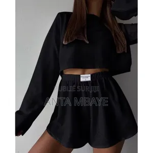 Pijama Short Et Manche Longue