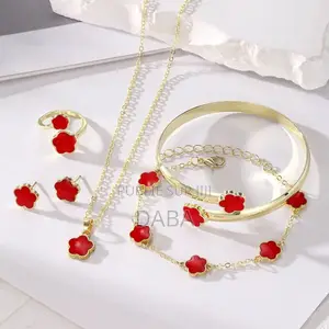 Ensembles Bracelets Collier Fétiche Bague Et Boucles D’oreilles 